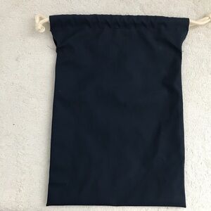 Octobre Blue Pouch Drawstring Close